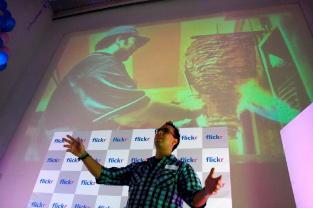 Me @ Show Your Mexico in Flickr photo exhibition.